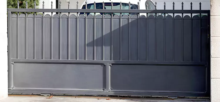 Metal Driveway Gate Installation Prunedale